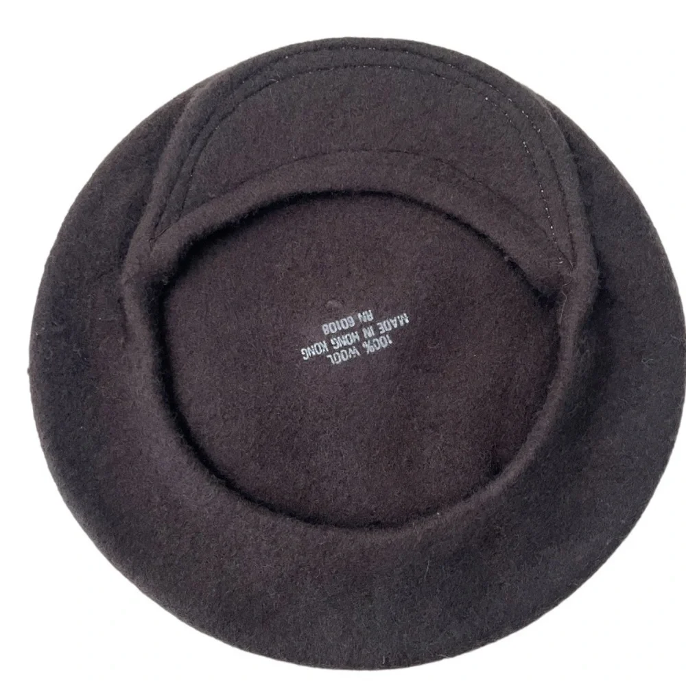 Wool Fleece French Style Beret – Classic & Cozy